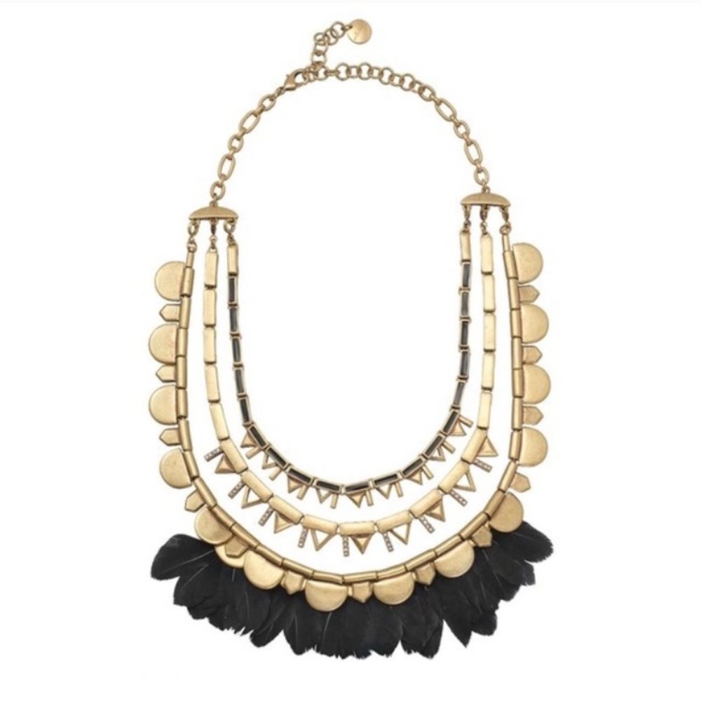 Stella &Dot Plume Necklace